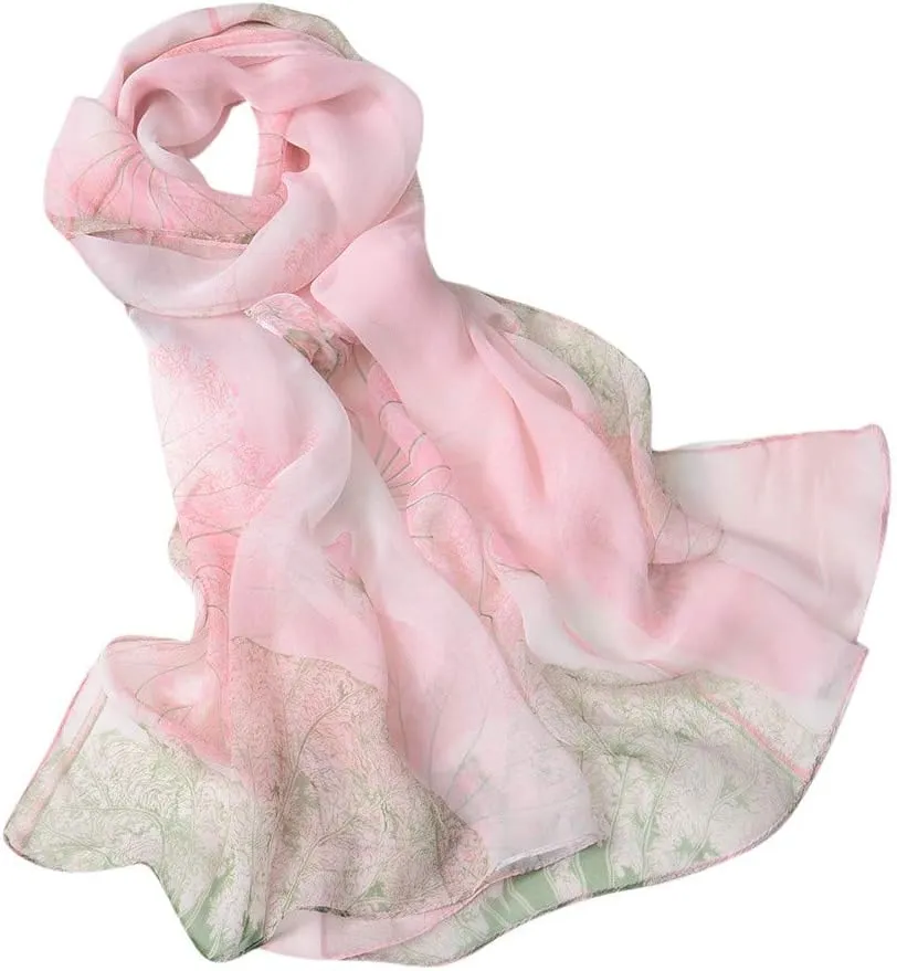 Silk Scarf For Women Scarves For Women Silk Scarf For Women Fashion Women Printing Long Soft Wrap Scarf Ladies