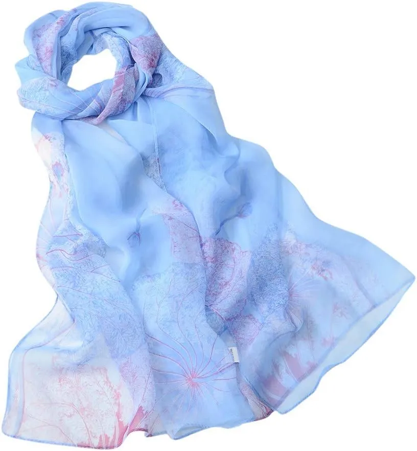 Silk Scarf For Women Scarves For Women Silk Scarf For Women Fashion Women Printing Long Soft Wrap Scarf Ladies