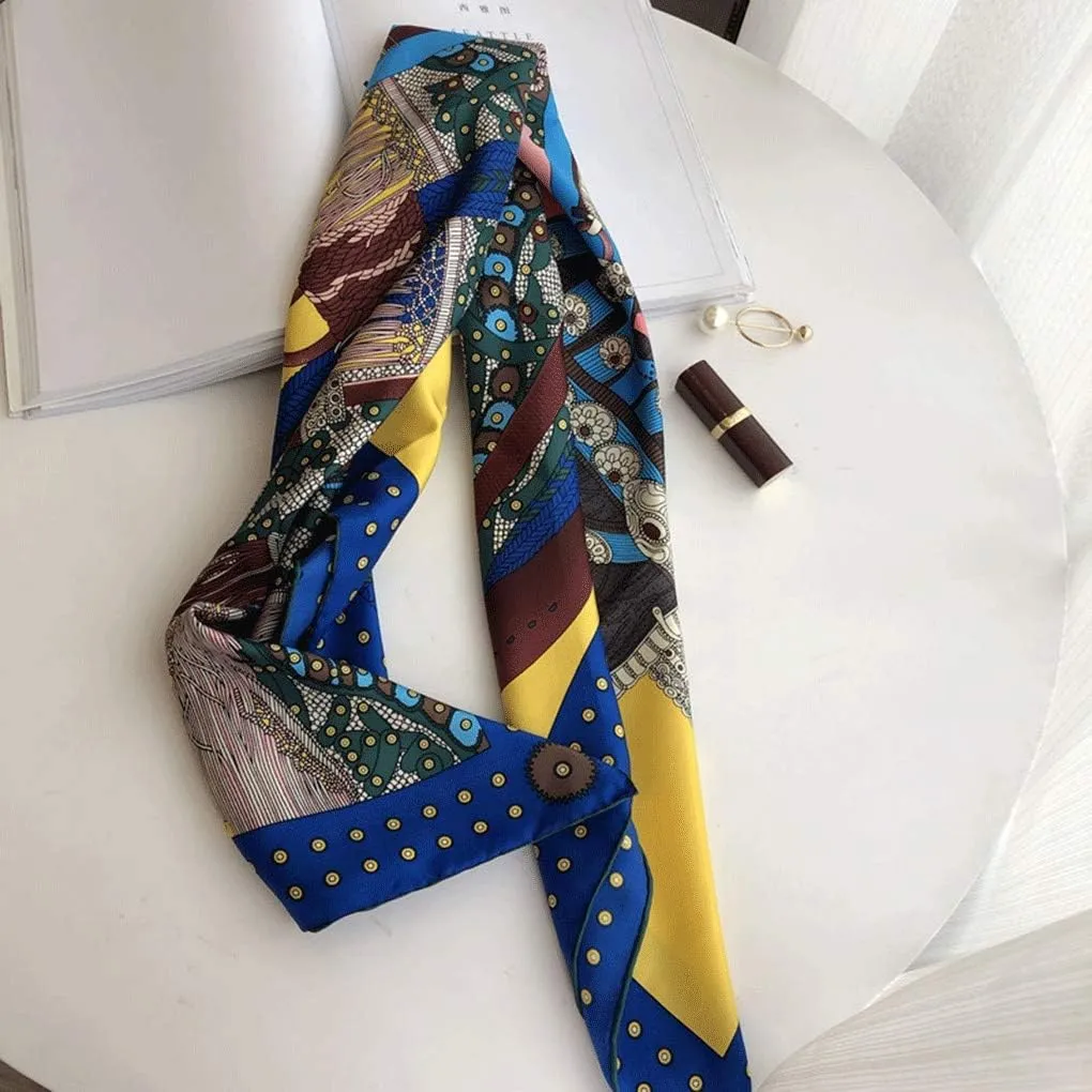 Silk Silk Scarf Gift Box Twill Silk Scarf Neck Air-Conditioning Room Shawl Sun Protection