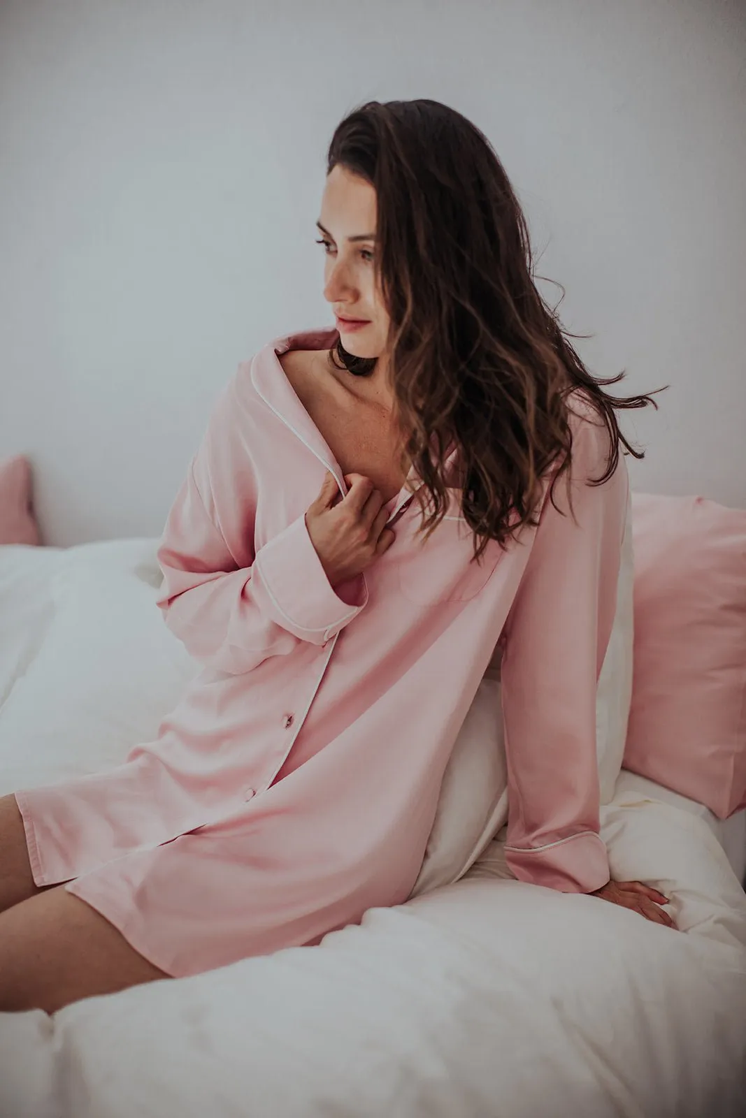 Silky Bamboo Sleep Shirt
