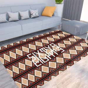 Sixty Eight 93 Logo White Foldable Rectangular Thickened Floor Mat #12