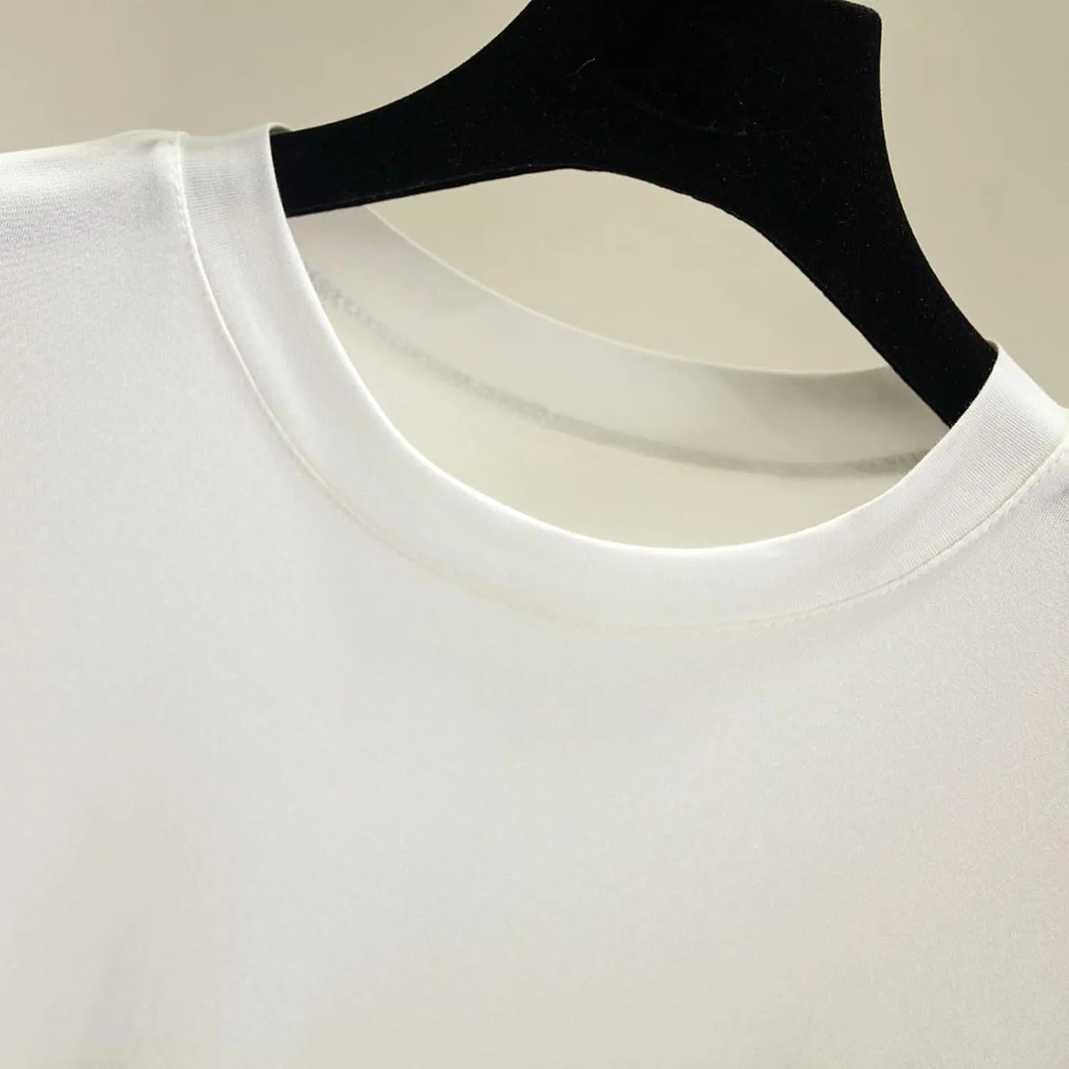 Sleep Shirt for Women - Short Sleeve Summer Pajamas Tops Loose Crewneck Soft Modal Solid Color Loungewear