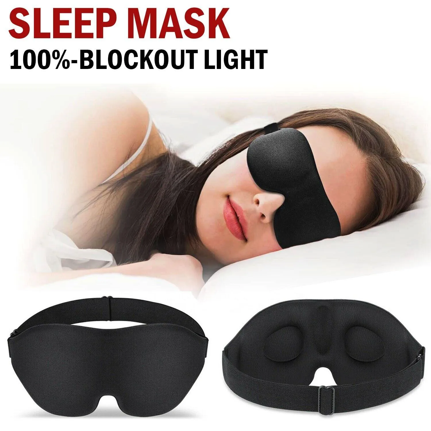 SleepShade 3-D Contoured Sleep Eye Mask