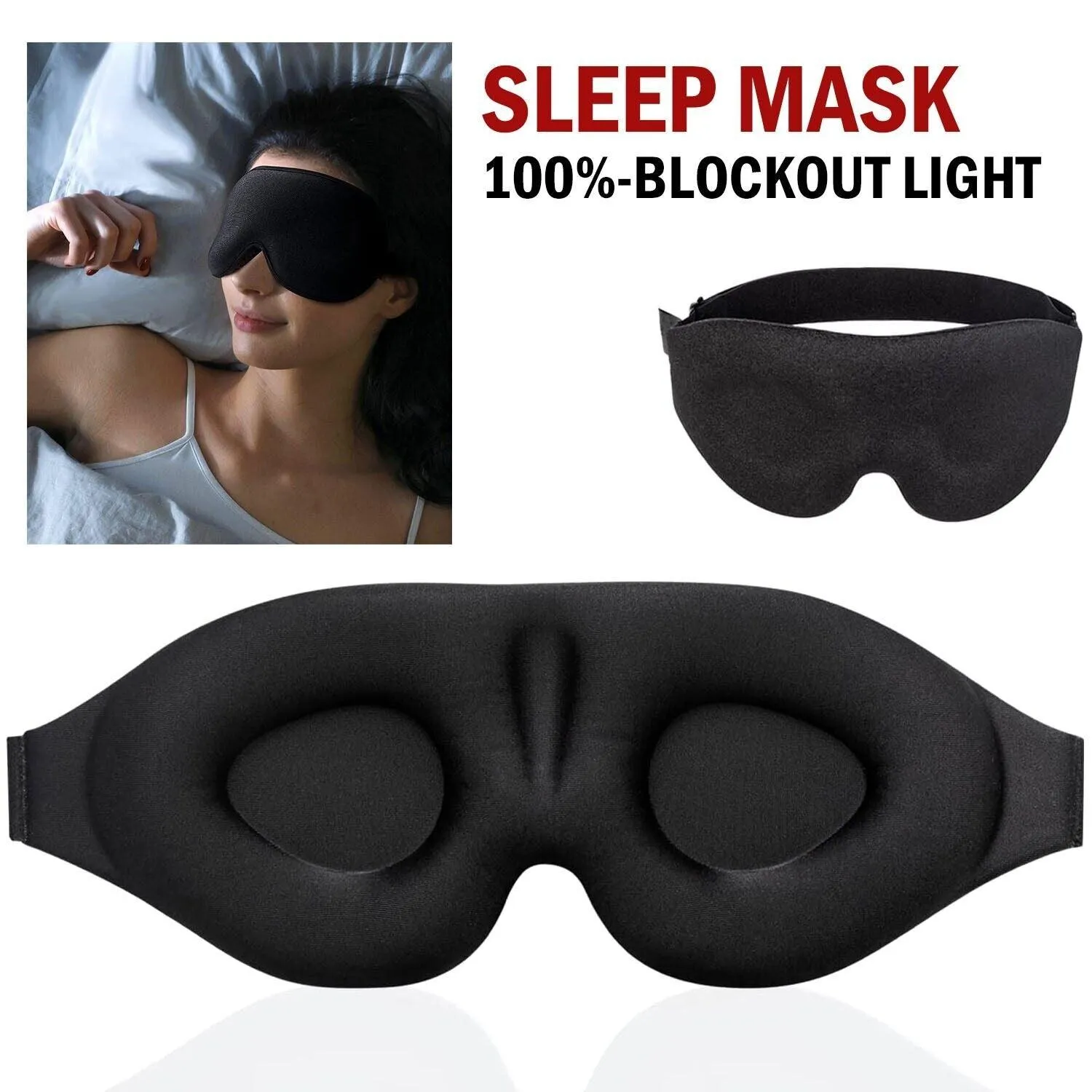 SleepShade 3-D Contoured Sleep Eye Mask