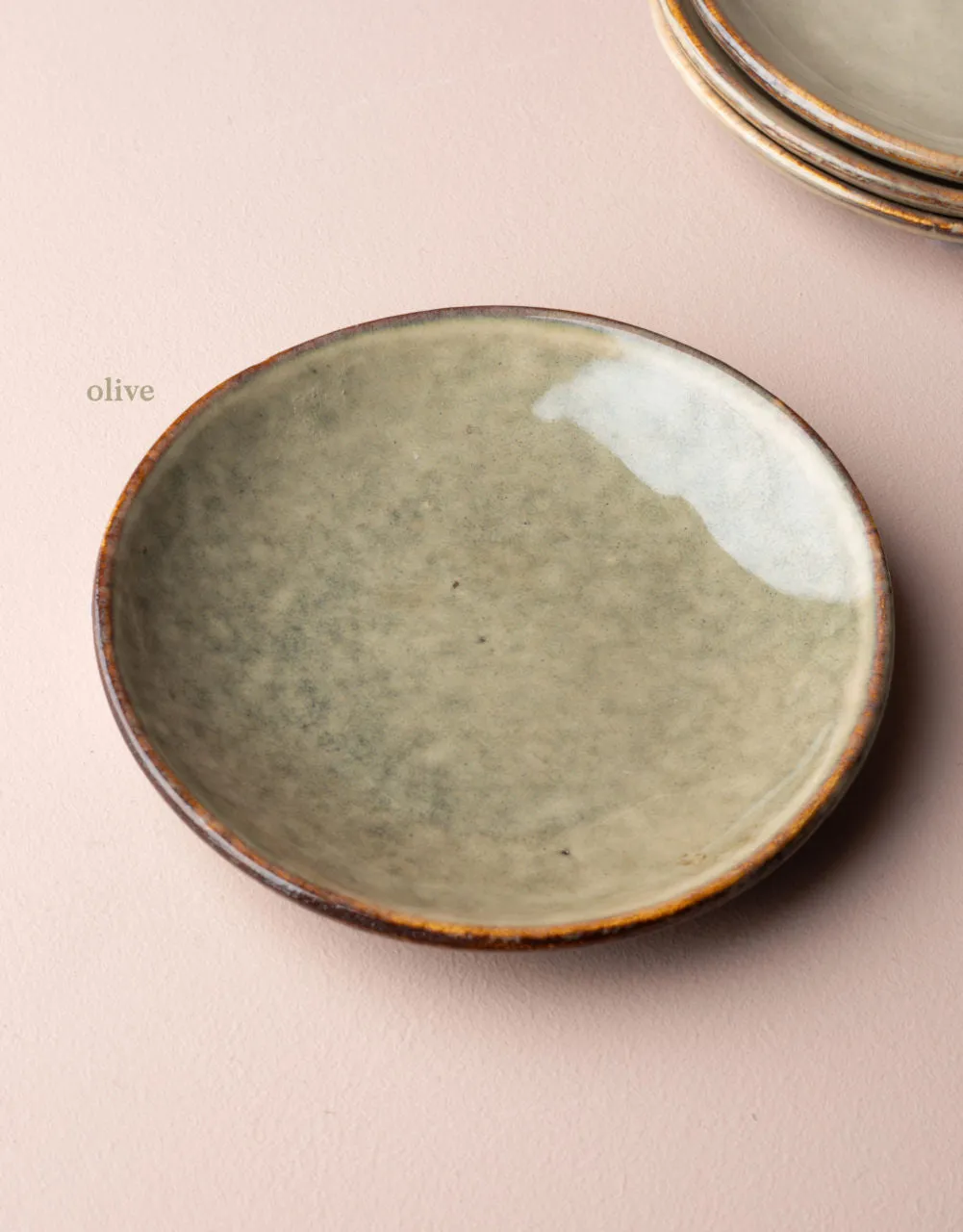 Small ceramic plate