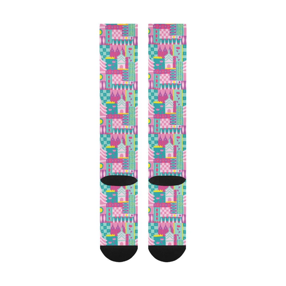 Small World Over-The-Calf Socks