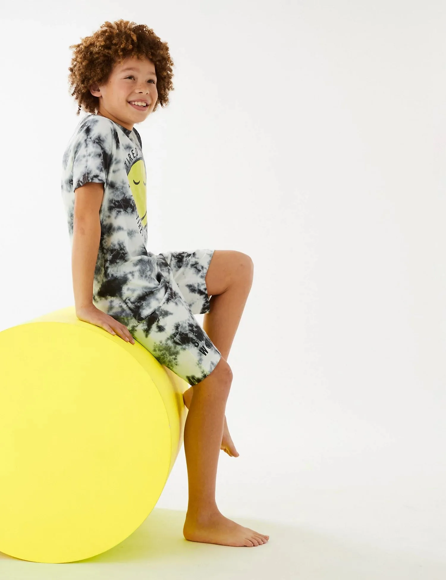 SmileyWorld® Tie Dye Short Pyjama Set