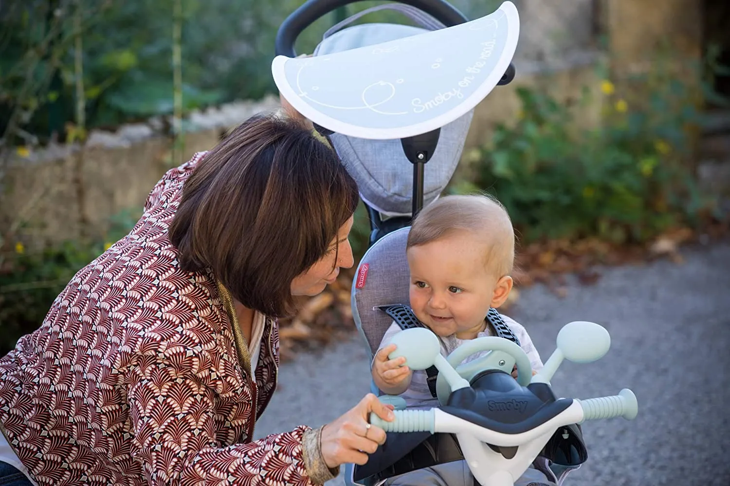Smoby - Tricycle Baby Driver Plus Blue