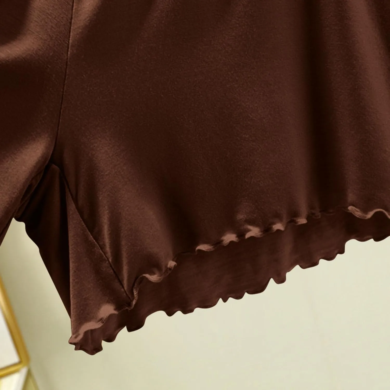 Soft Modal Lounge Shorts for Women Elastic High Waist Casual Sleepwear Loose Comfy Pajamas Boxer Pjs Bottom