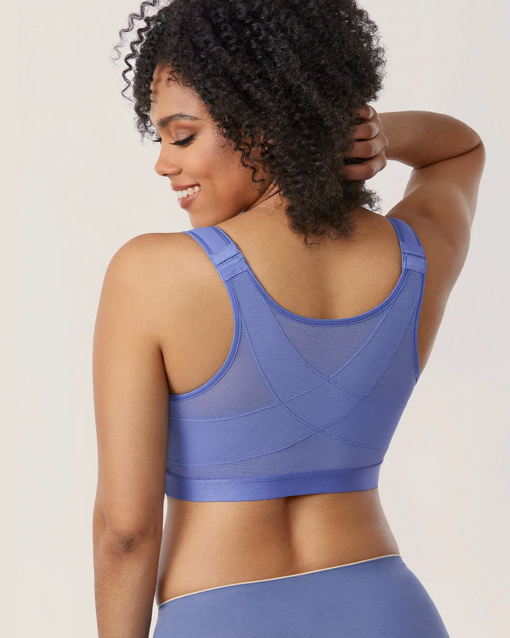 Soft X-shaped Back Posture Bra