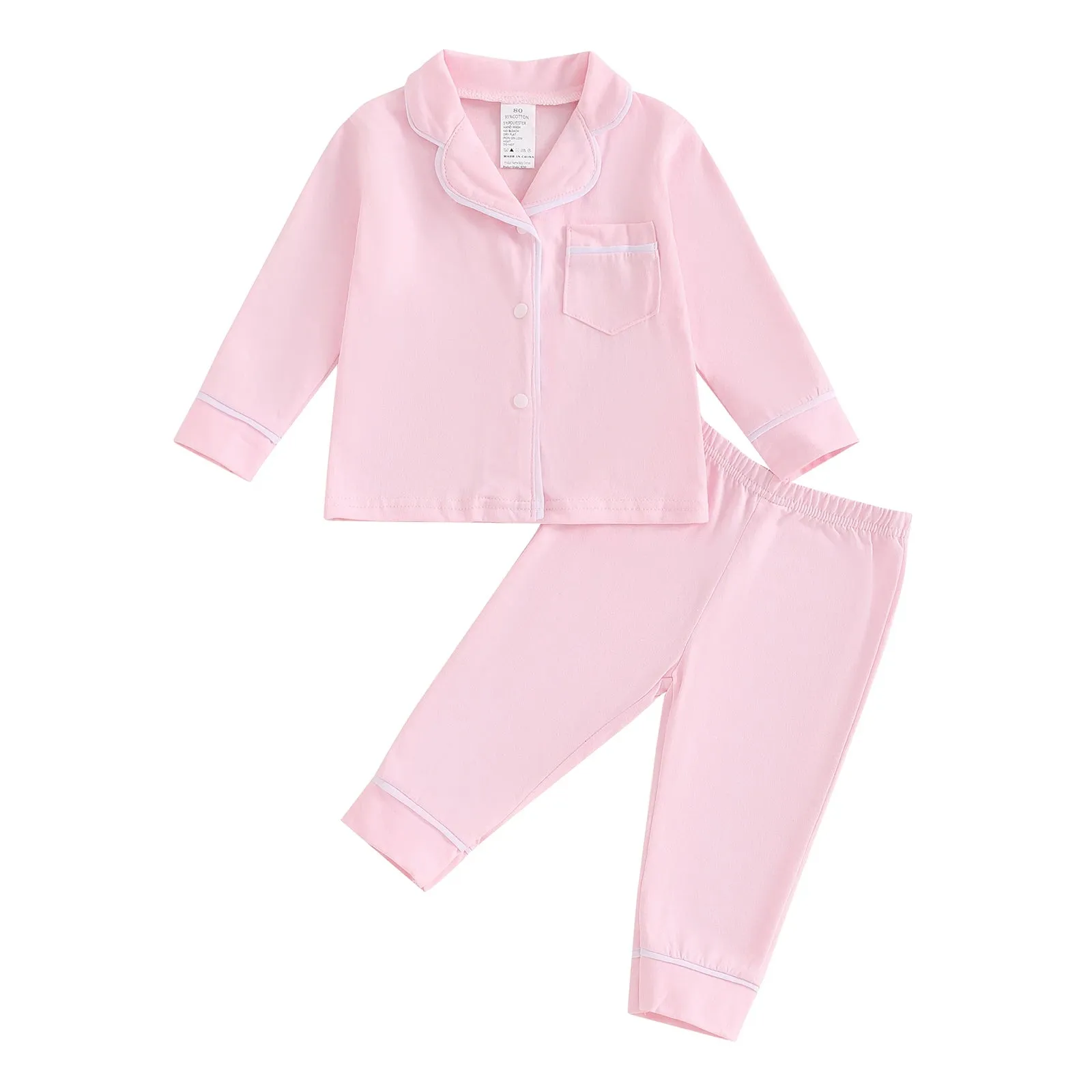 Solid Color Pajamas
