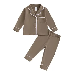 Solid Color Pajamas