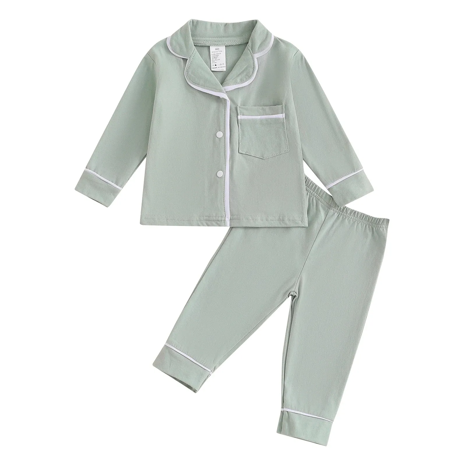 Solid Color Pajamas