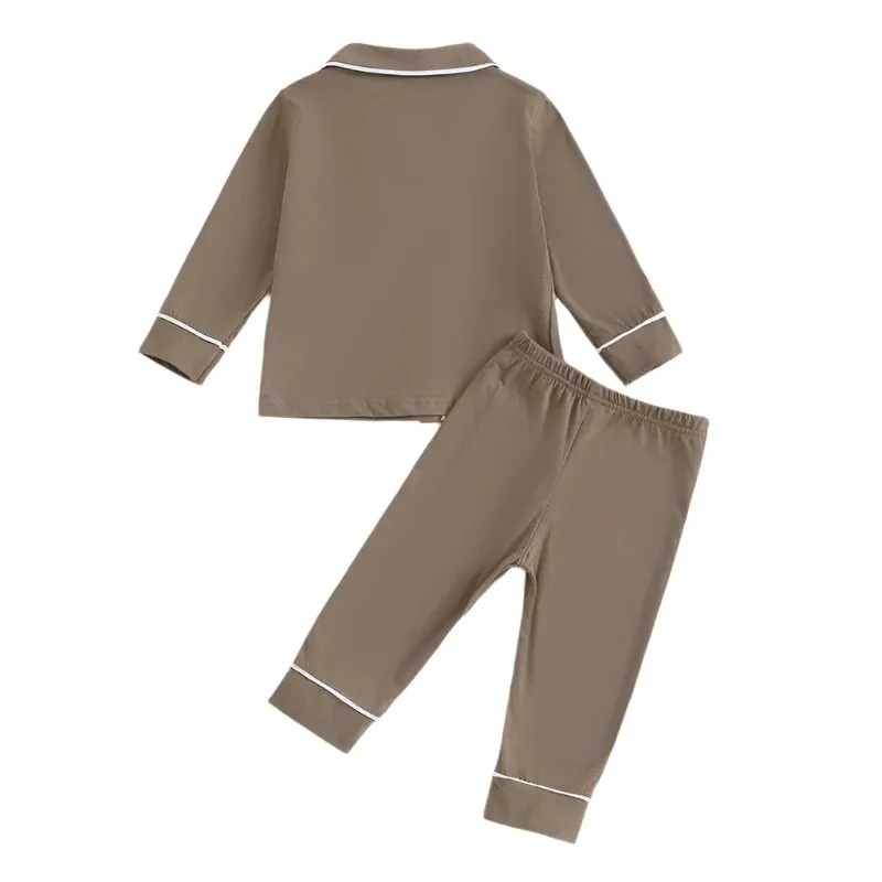 Solid Color Pajamas