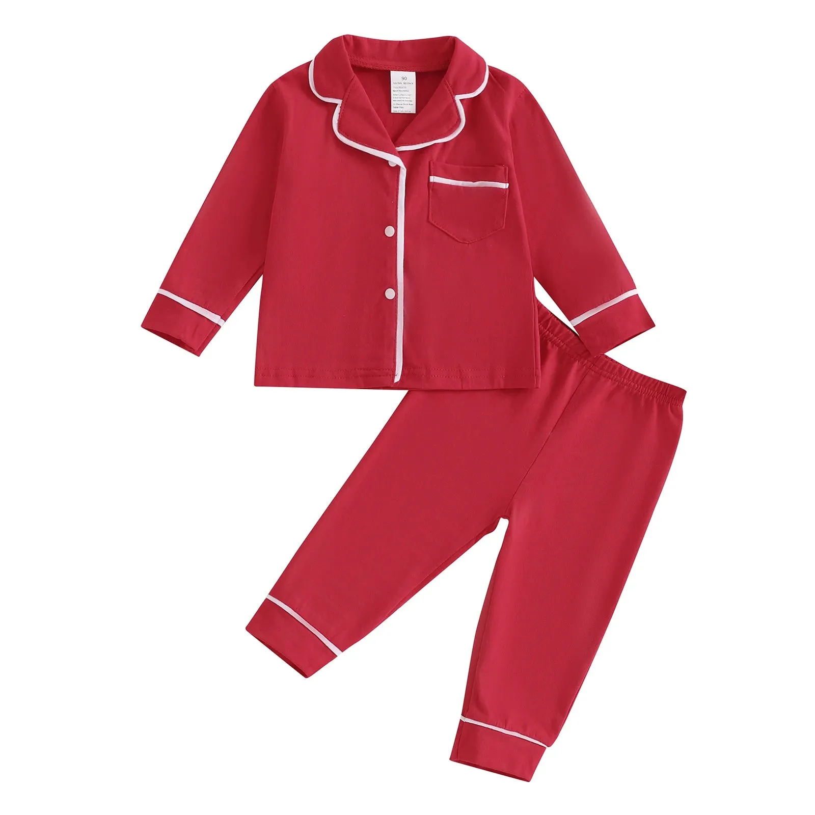 Solid Color Pajamas