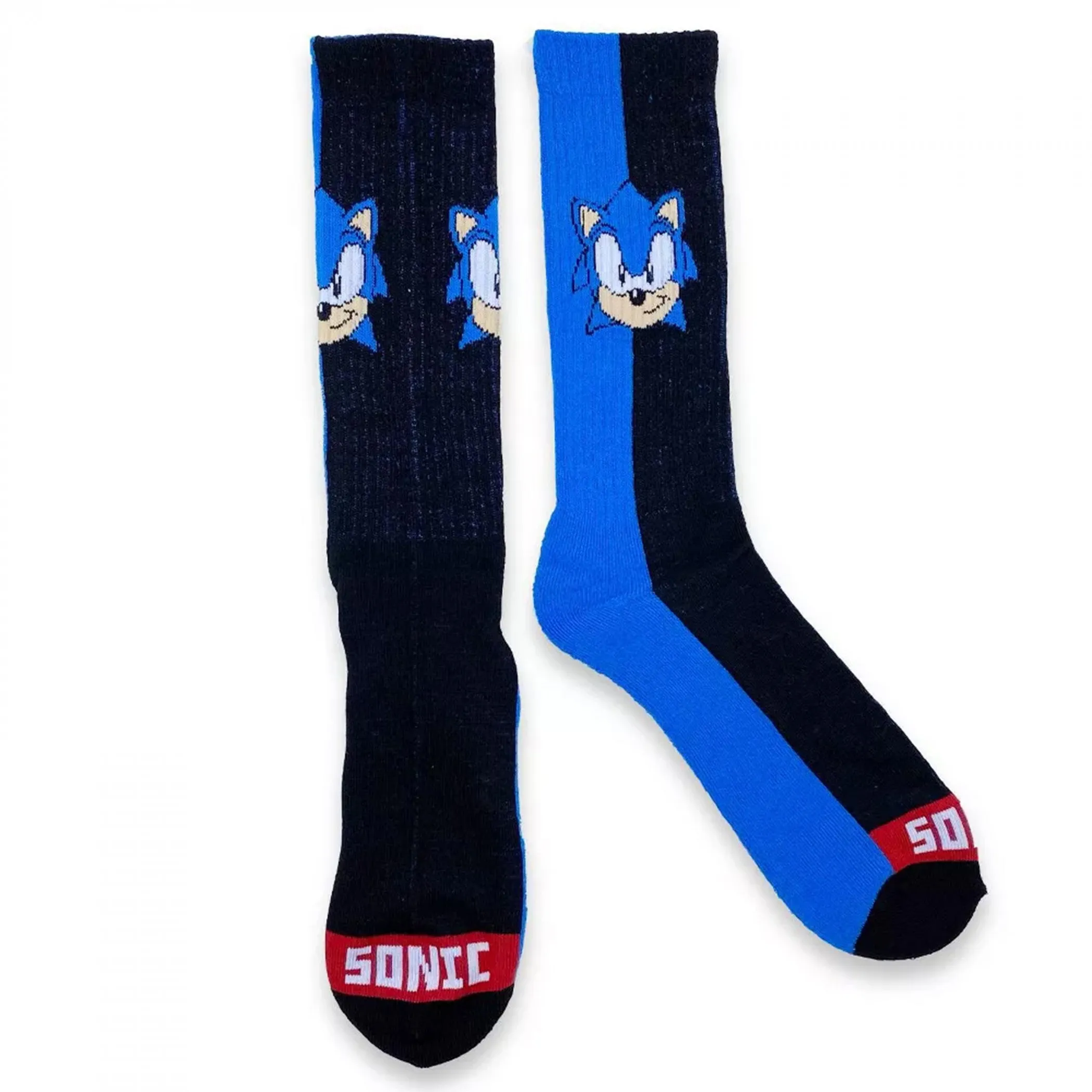 Sonic The Hedgehog Men's Crew Socks 3-Pair Pack