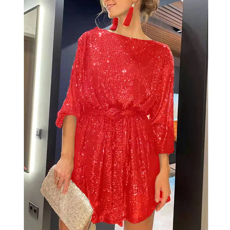 Sparkling Sequin Beaded Dress, lioness-love