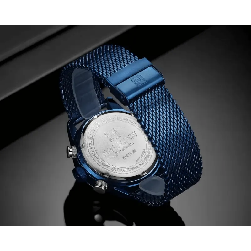 Sports Men's Watches: Quartz Movement, 30M Waterproof, Stainless Steel Strap