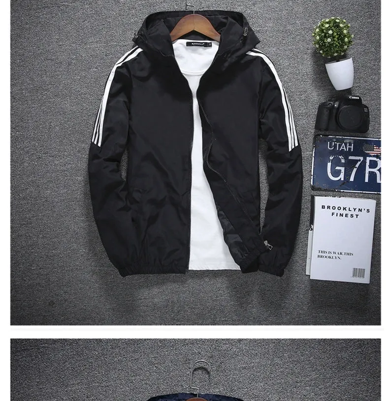 Spring & Fall Sports Loose Hooded Top Raccoon Outwear