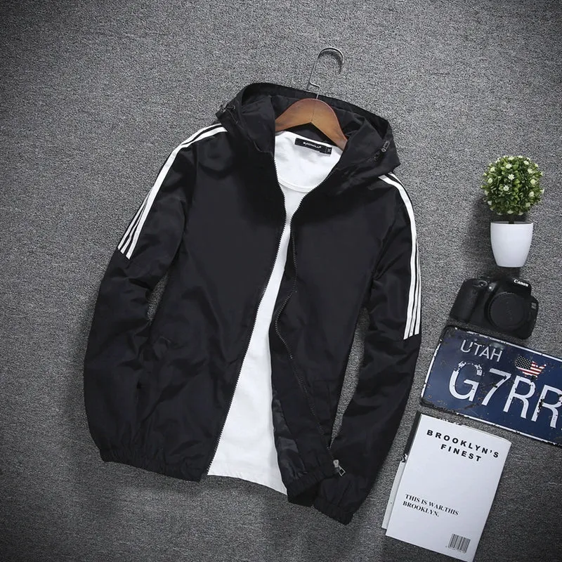 Spring & Fall Sports Loose Hooded Top Raccoon Outwear