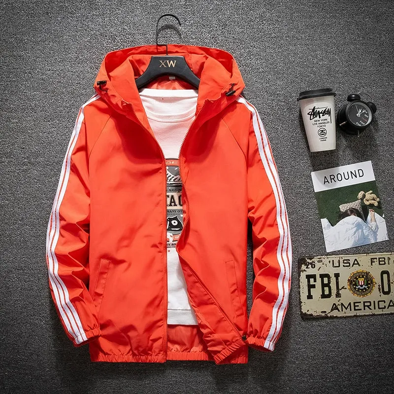 Spring & Fall Sports Loose Hooded Top Raccoon Outwear