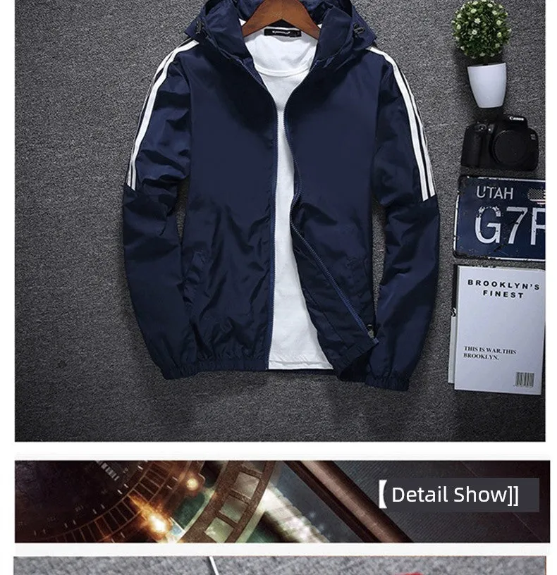 Spring & Fall Sports Loose Hooded Top Raccoon Outwear