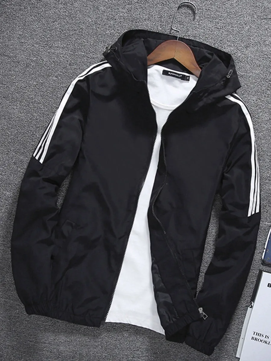 Spring & Fall Sports Loose Hooded Top Raccoon Outwear