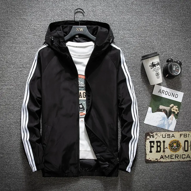 Spring & Fall Sports Loose Hooded Top Raccoon Outwear
