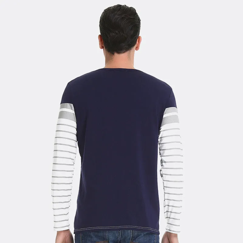 Spring / Autumn Men's Long Sleeved T-Shirt