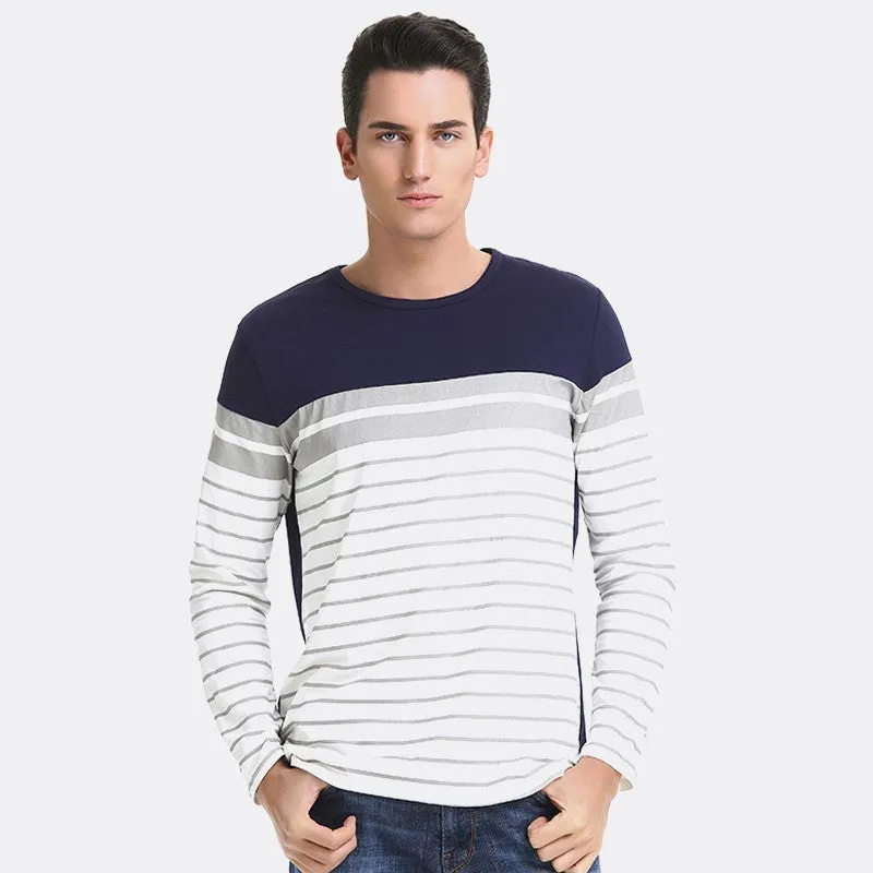 Spring / Autumn Men's Long Sleeved T-Shirt