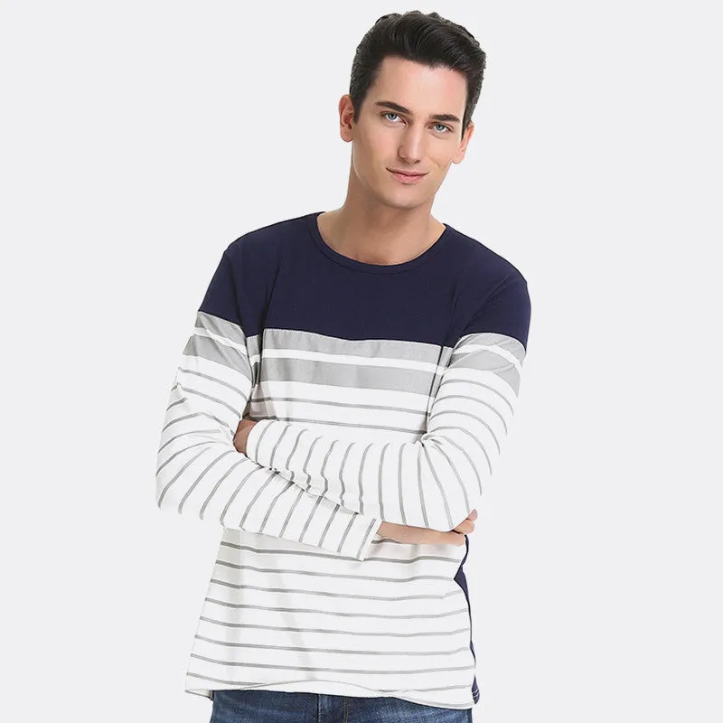Spring / Autumn Men's Long Sleeved T-Shirt