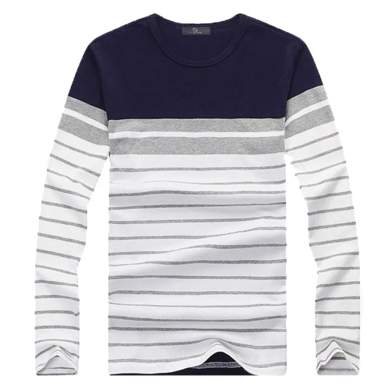 Spring / Autumn Men's Long Sleeved T-Shirt