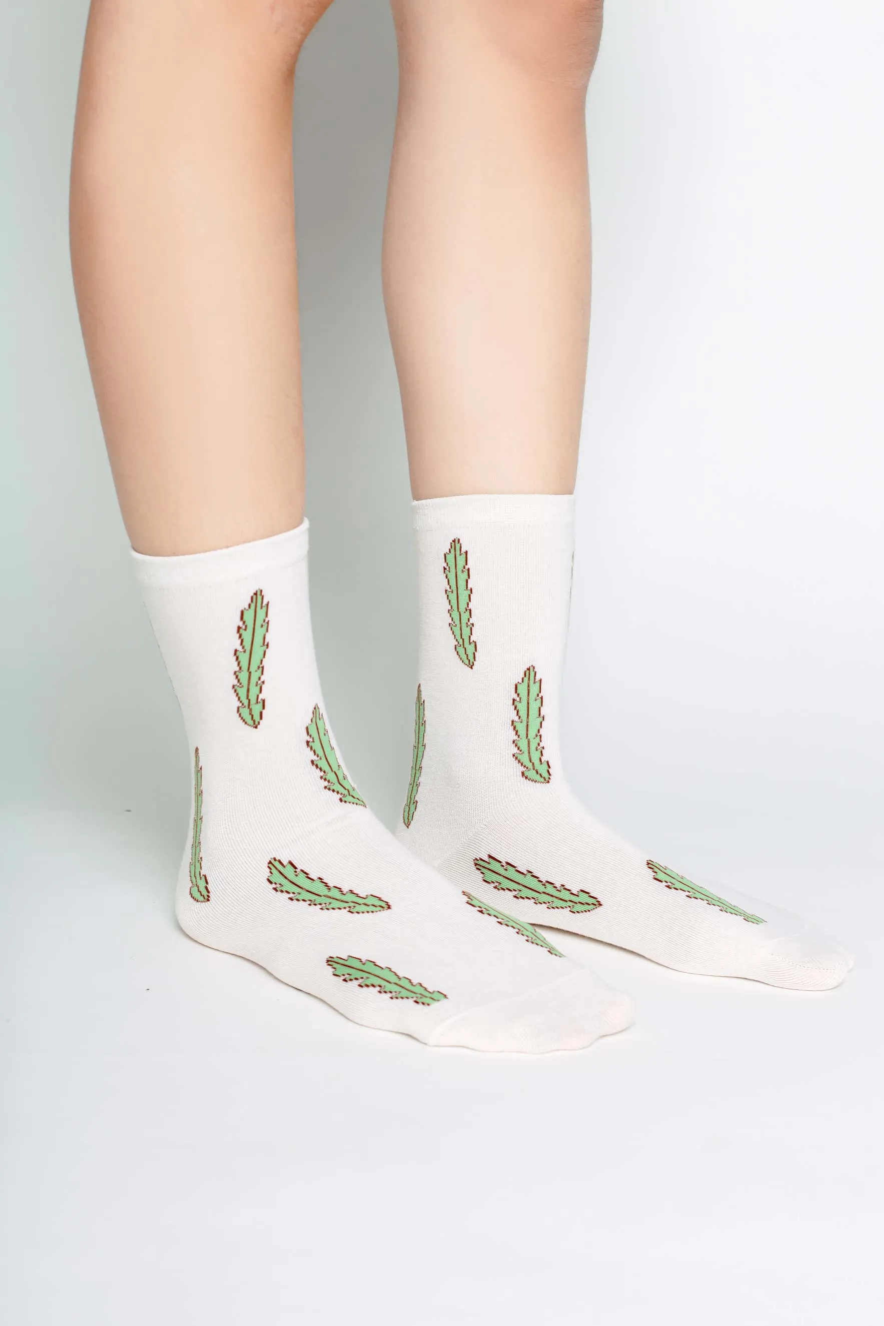 Spring Garden • Women Mid Calf Socks