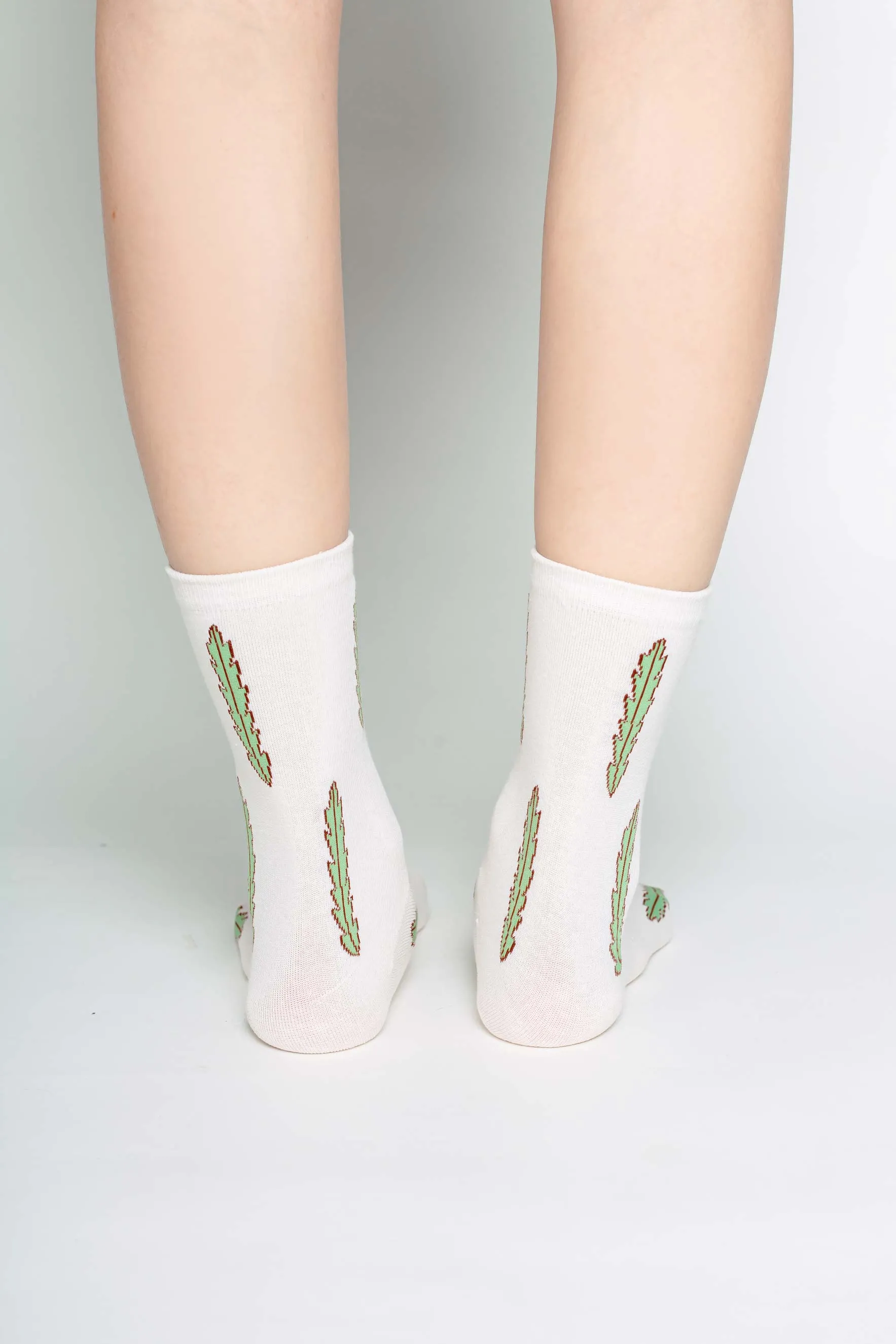 Spring Garden • Women Mid Calf Socks