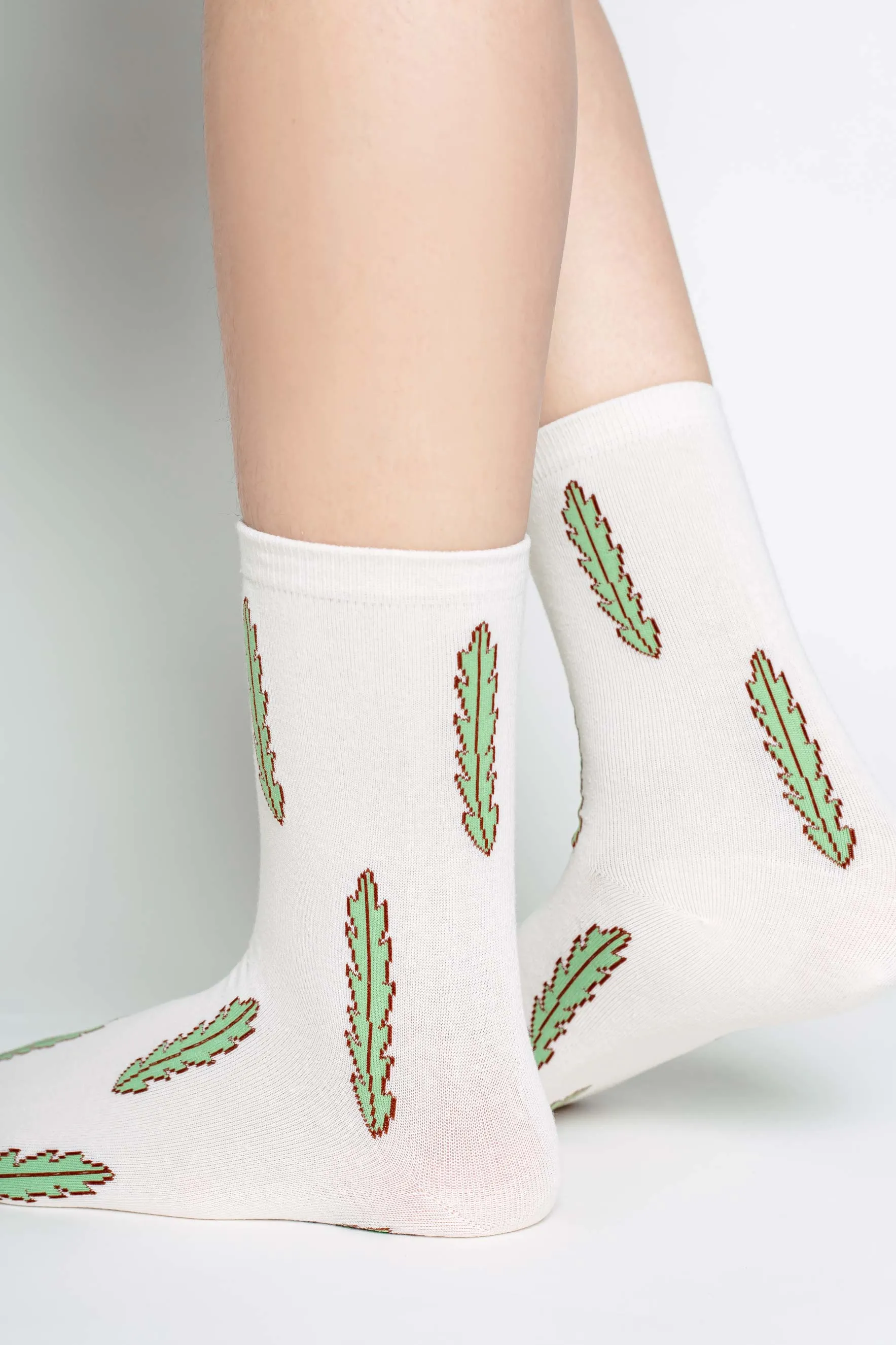 Spring Garden • Women Mid Calf Socks
