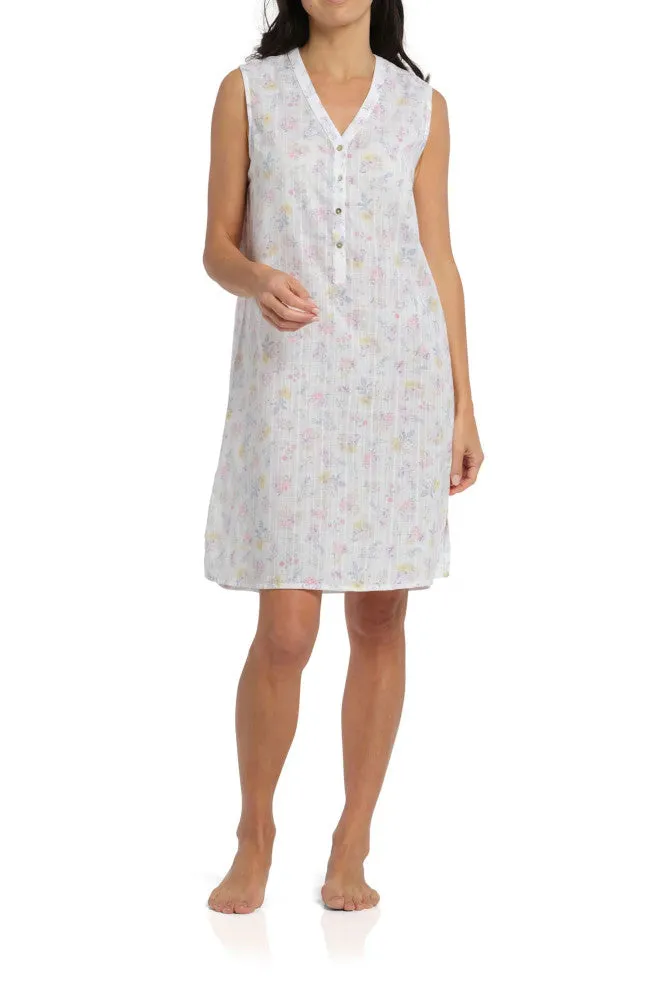 Spring Meadow Cotton Nightie (Floral)