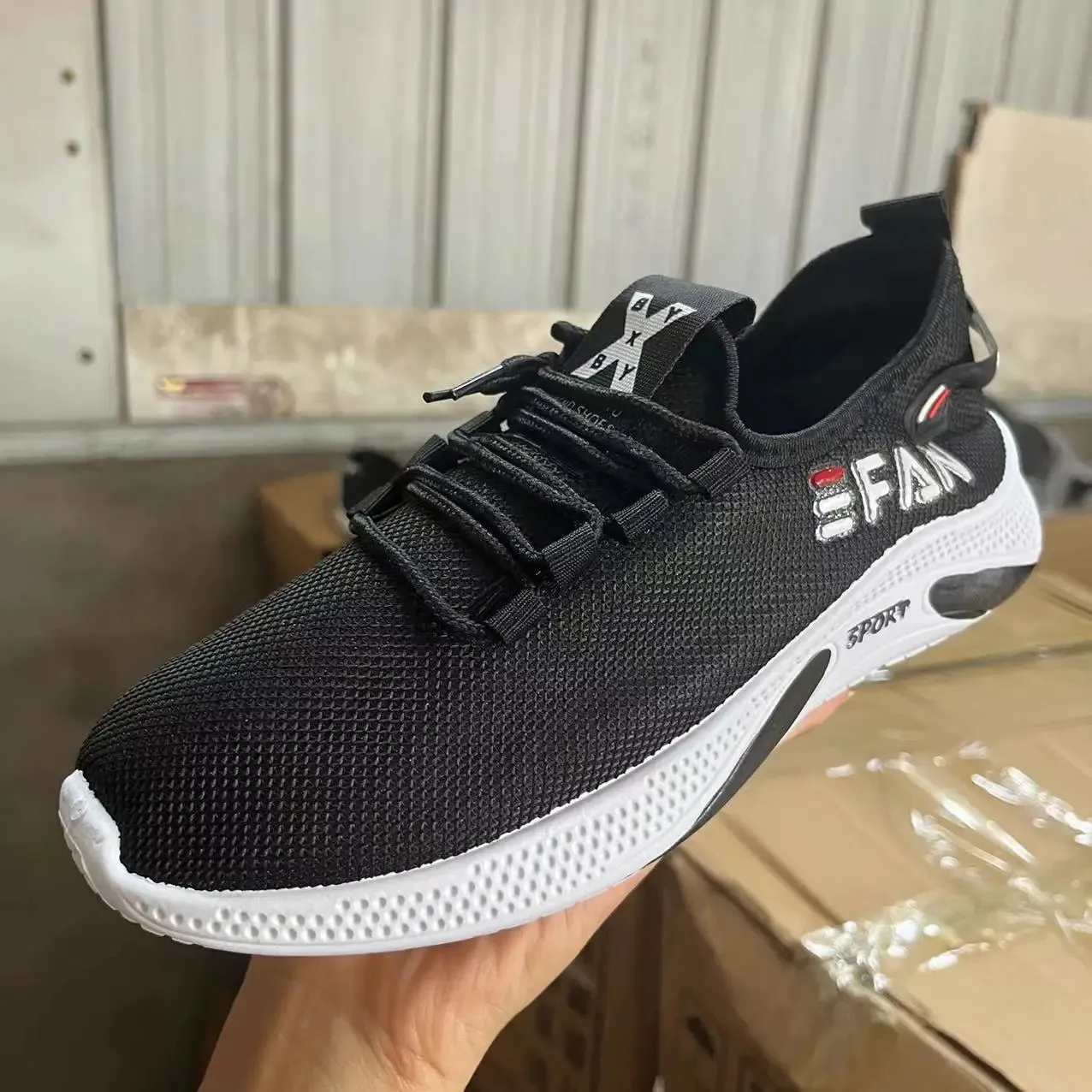 Spring White Casual Shoes Breathable Non-slip Walking Sneakers Men Shoes Outdoor 2024  Comfortable Fashion Lace Up Running Shoes