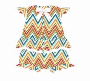 SS21 Rochy Baby Girls Zig Zag Jam Pants Set