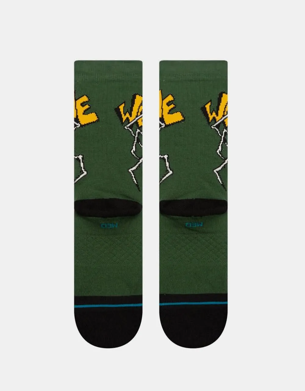 Stance x Welcome Wilbur Crew Socks - Green