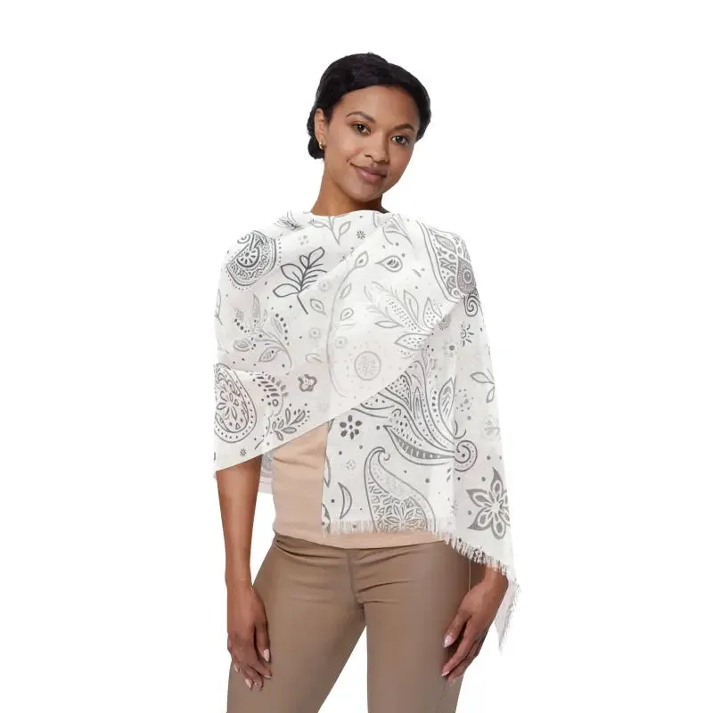 Standout Chic Paisley Pattern Scarf