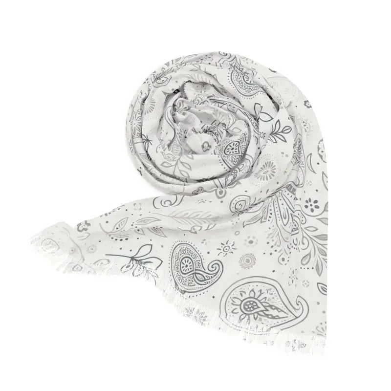 Standout Chic Paisley Pattern Scarf