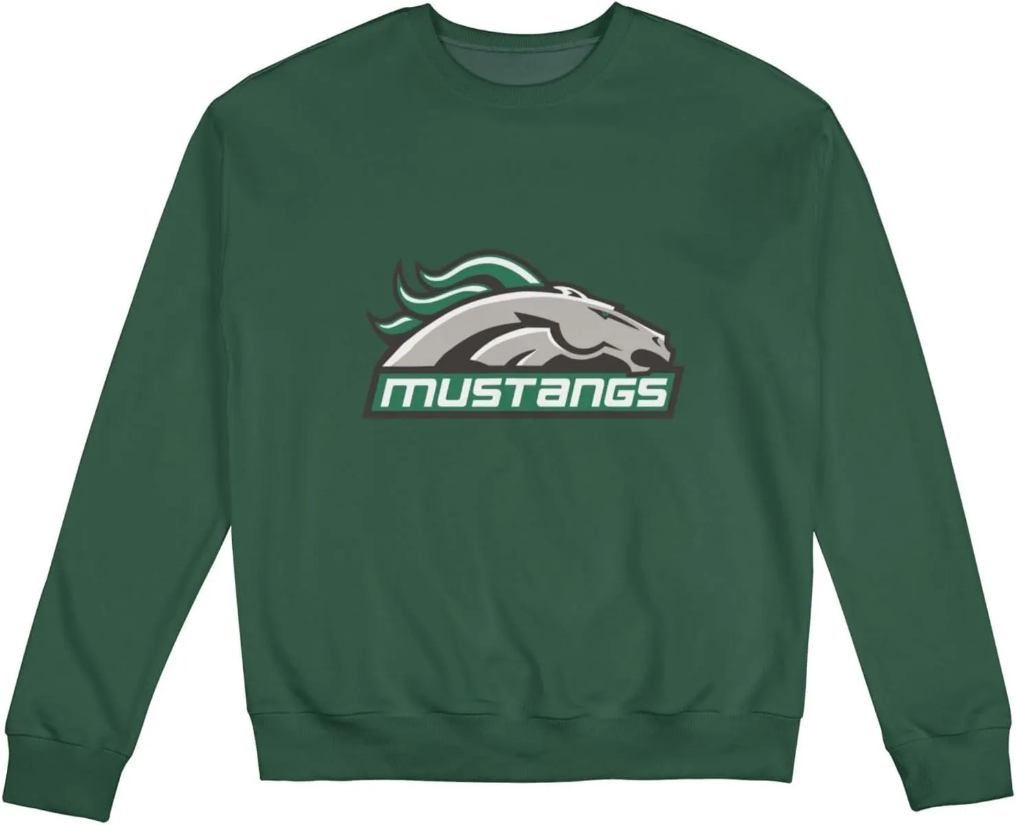 Stevenson University Logo Men'S Fleece Crew-Neck Hoodie Long Sleeve Fleece Sweatshirt-