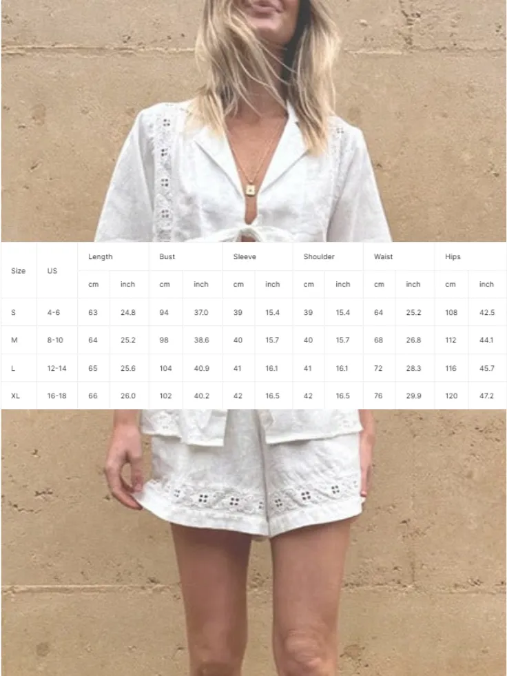 Strappy Hollow Short-sleeved Shirt   Shorts Casual Two-piece Set