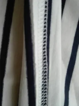 Striped T-Shirt Of Cotton With Long Sleeves