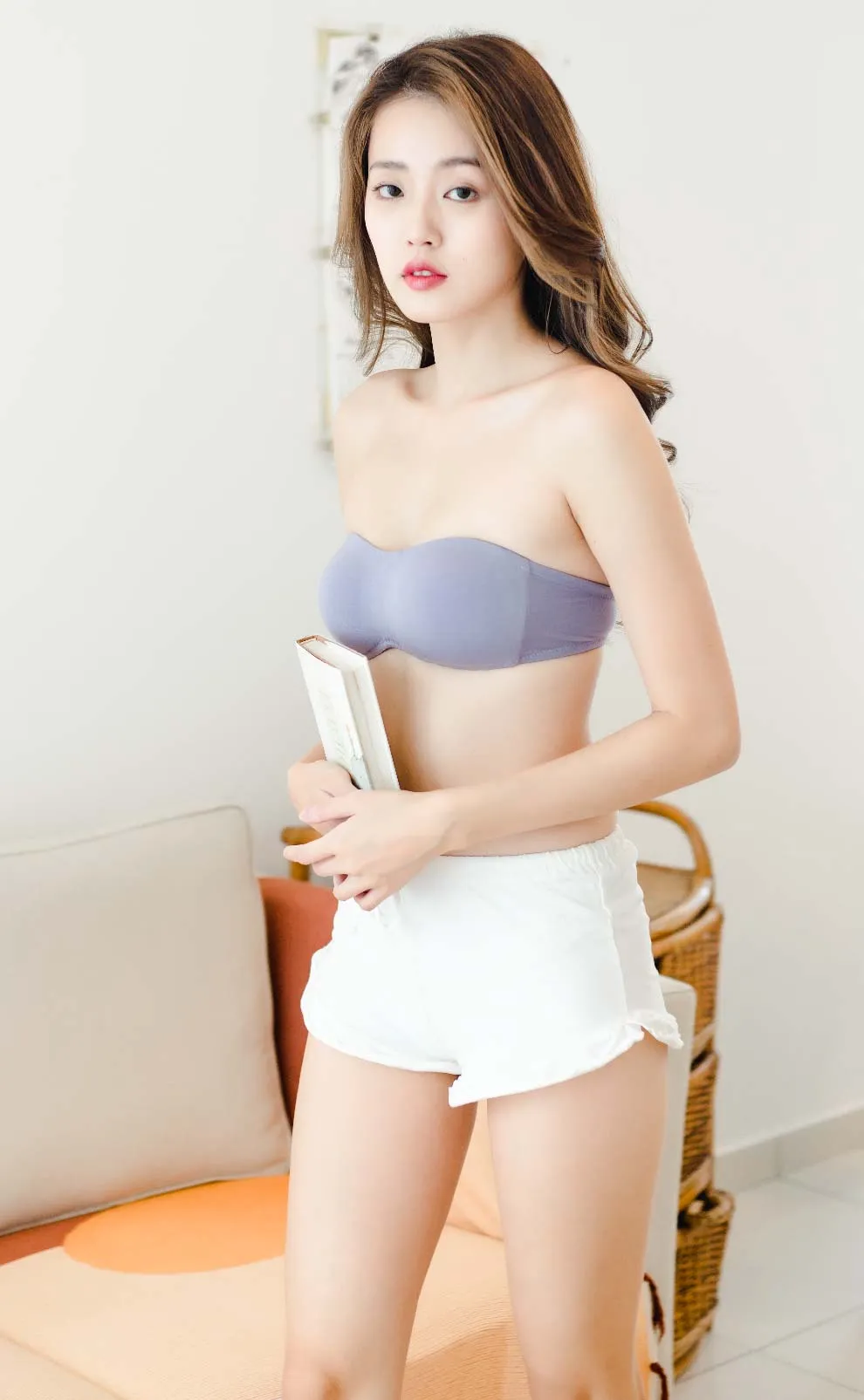 Summer Dairy • Modal Strapless Multiway Bra (Lotus Purple)