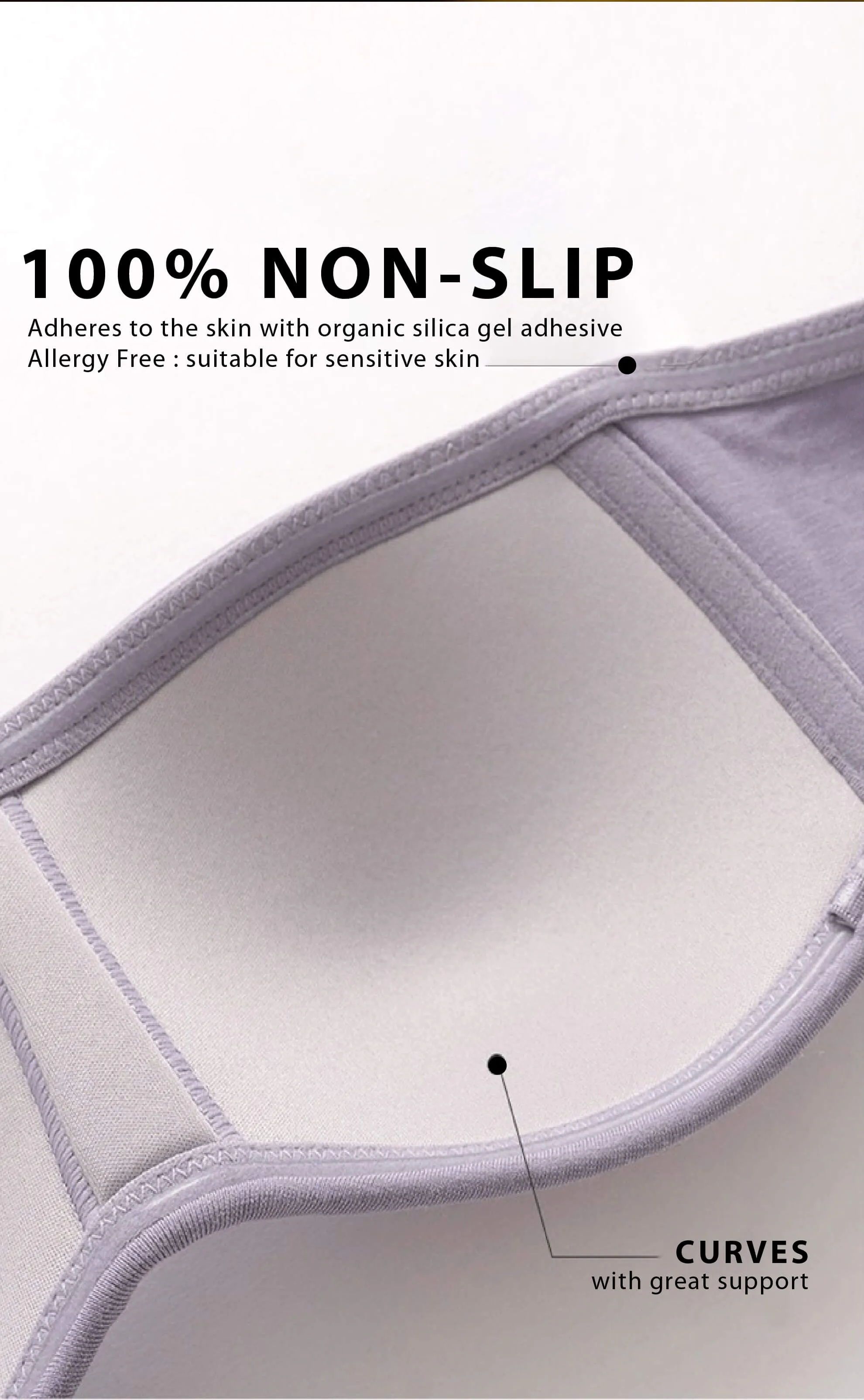 Summer Dairy • Modal Strapless Multiway Bra (Lotus Purple)