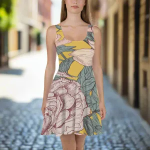 Summer Floral Skater Dress, lioness-love
