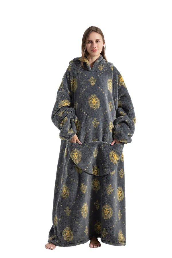 Super Warm and Cozy Giant Hooded Blanket