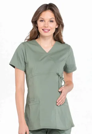 SVH - Physical Therapy - WW685 Olive Cherokee Women's Maternity Top