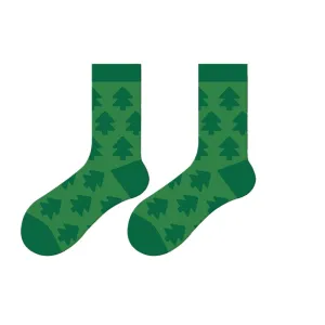 Sweetnana Terry 3D Solid Autumn/Winter Thick Thickened Warm Crew Socks,  Cotton Colored Plush Pattern Socks for Women Seamless Socks.